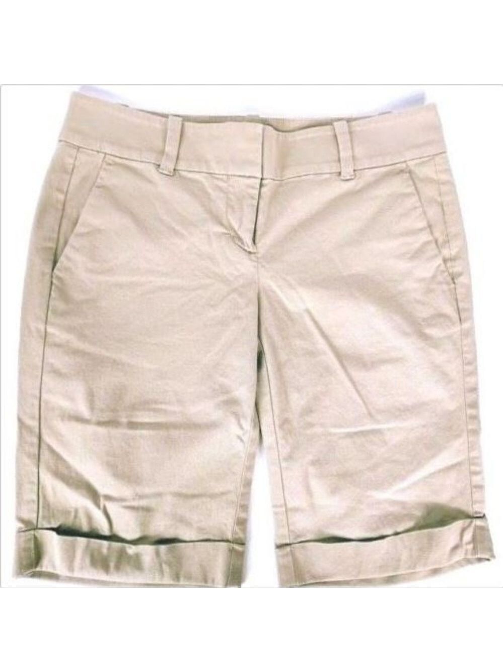 Ann Taylor Tan Boardwalk Shorts Women's Size 0